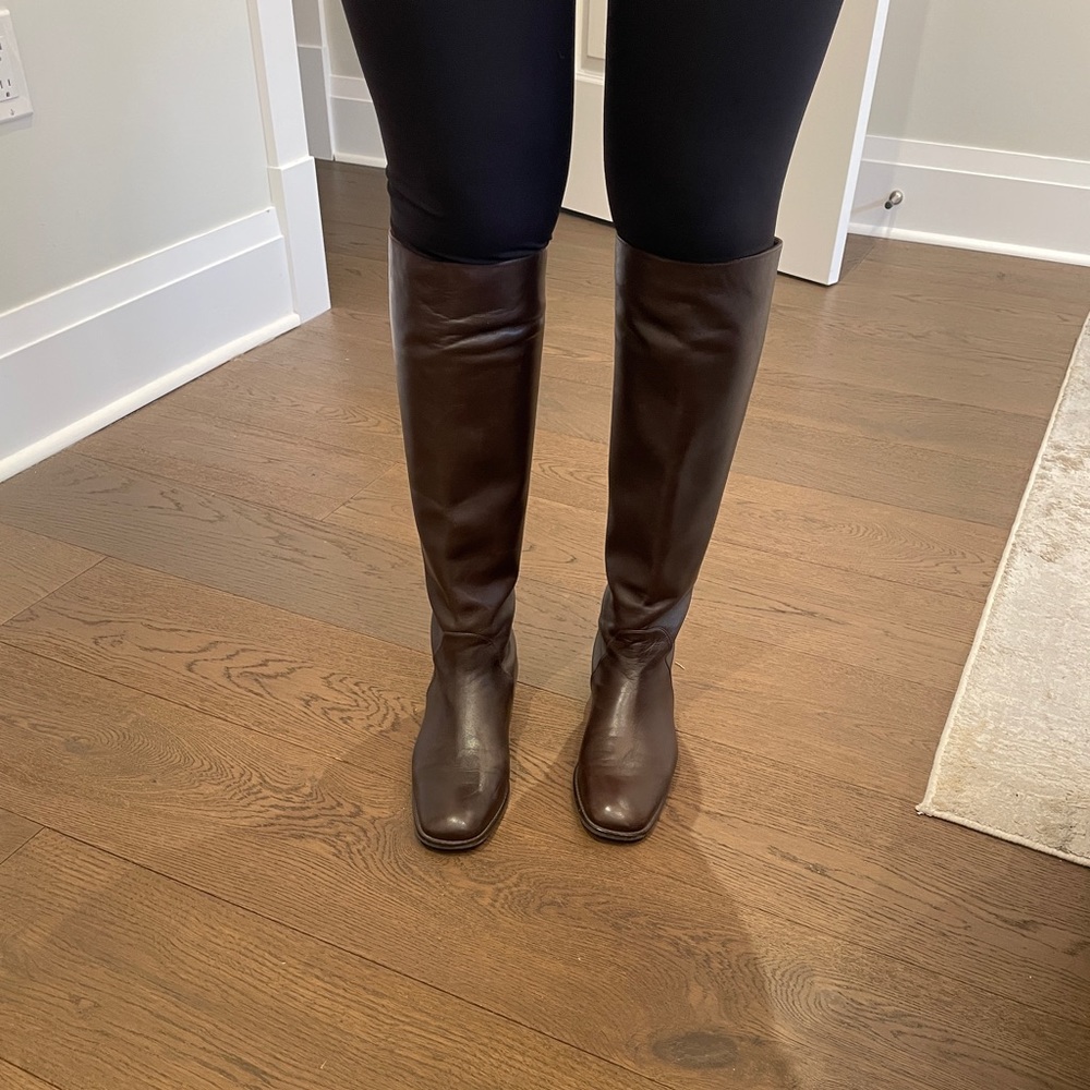 Stuart Weitzman Brown Knee High Boots (Size 9)